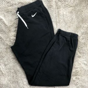 Nike black joggers